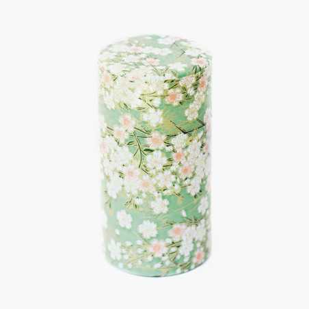 Japanilainen teepurkki 150g / vihreä sakura | Tarvikkeet