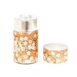 Tea Tin 100g / Orange Sakura