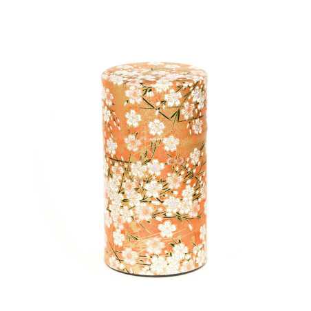 Teepurkki 100g / Oranssi sakura | Teepannut ja tarvikkeet