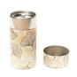 Tea Tin 150g / Ginkgo white