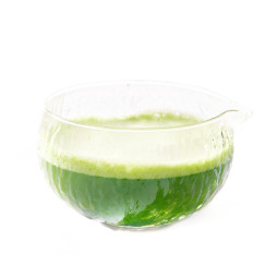 Lasinen matcha malja