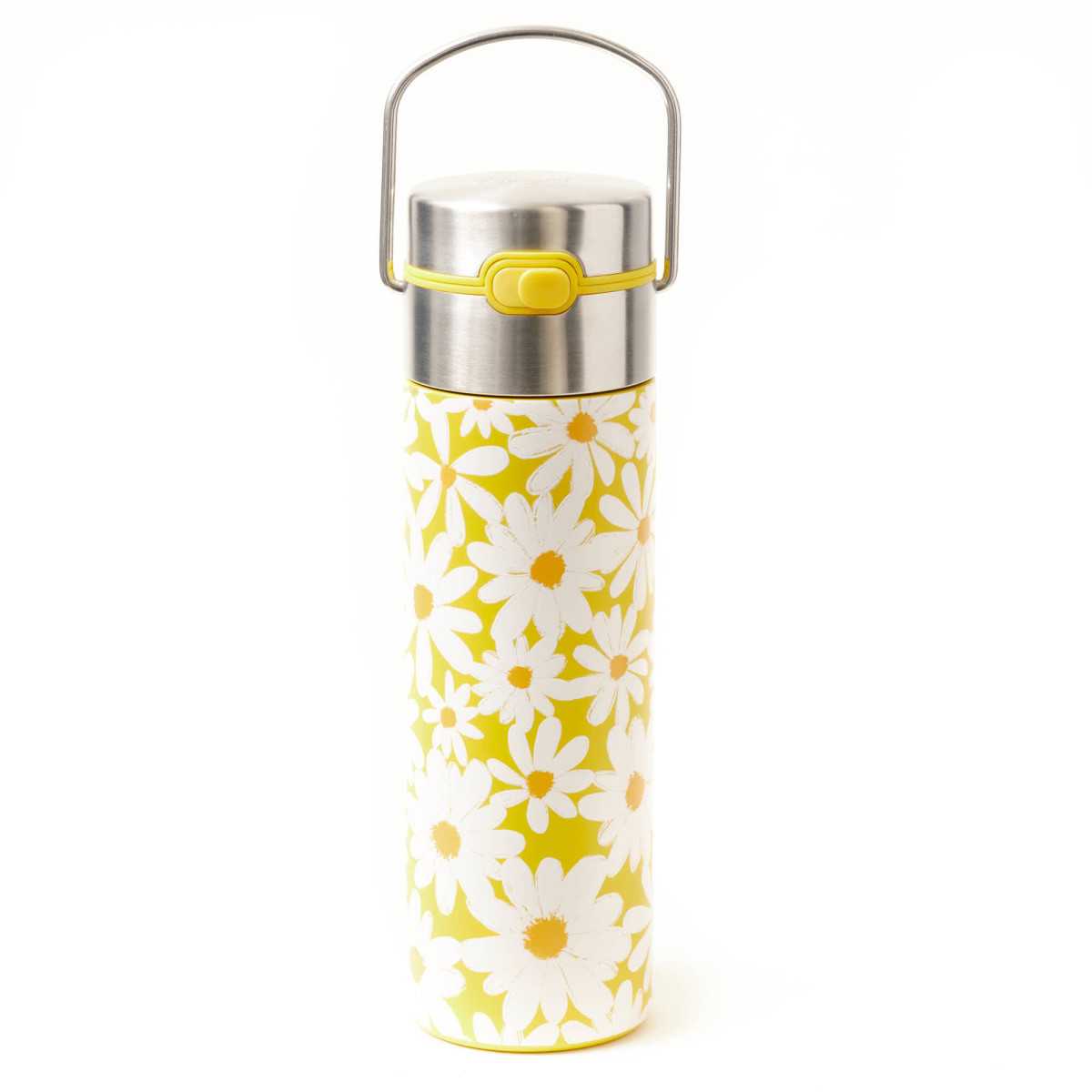 Teetermospullo / Keltainen päivänkakkara | Teepannut ja tarvikkeet Teetermospullo / Keltainen päivänkakkara | Teepannut ja tarvikkeet