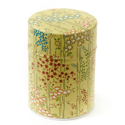 Japanilainen teepurkki / bambumetsä