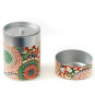 Japanese tea tin / Japanese forest