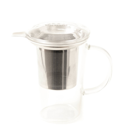 Glass teacup 3 dl