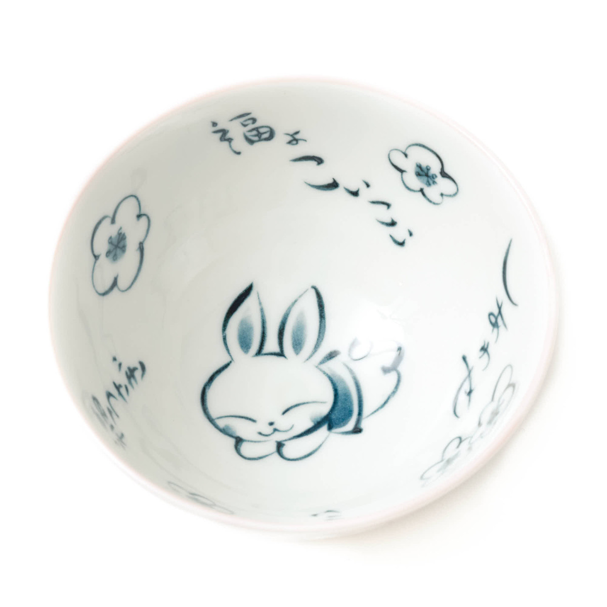 Japanese bunny cup / blue