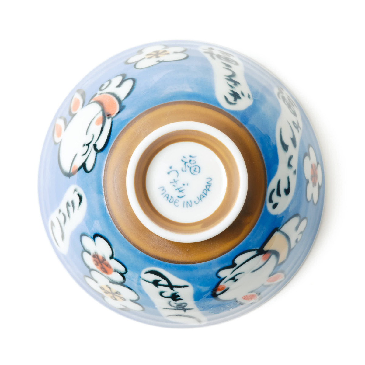 Japanese bunny cup / blue