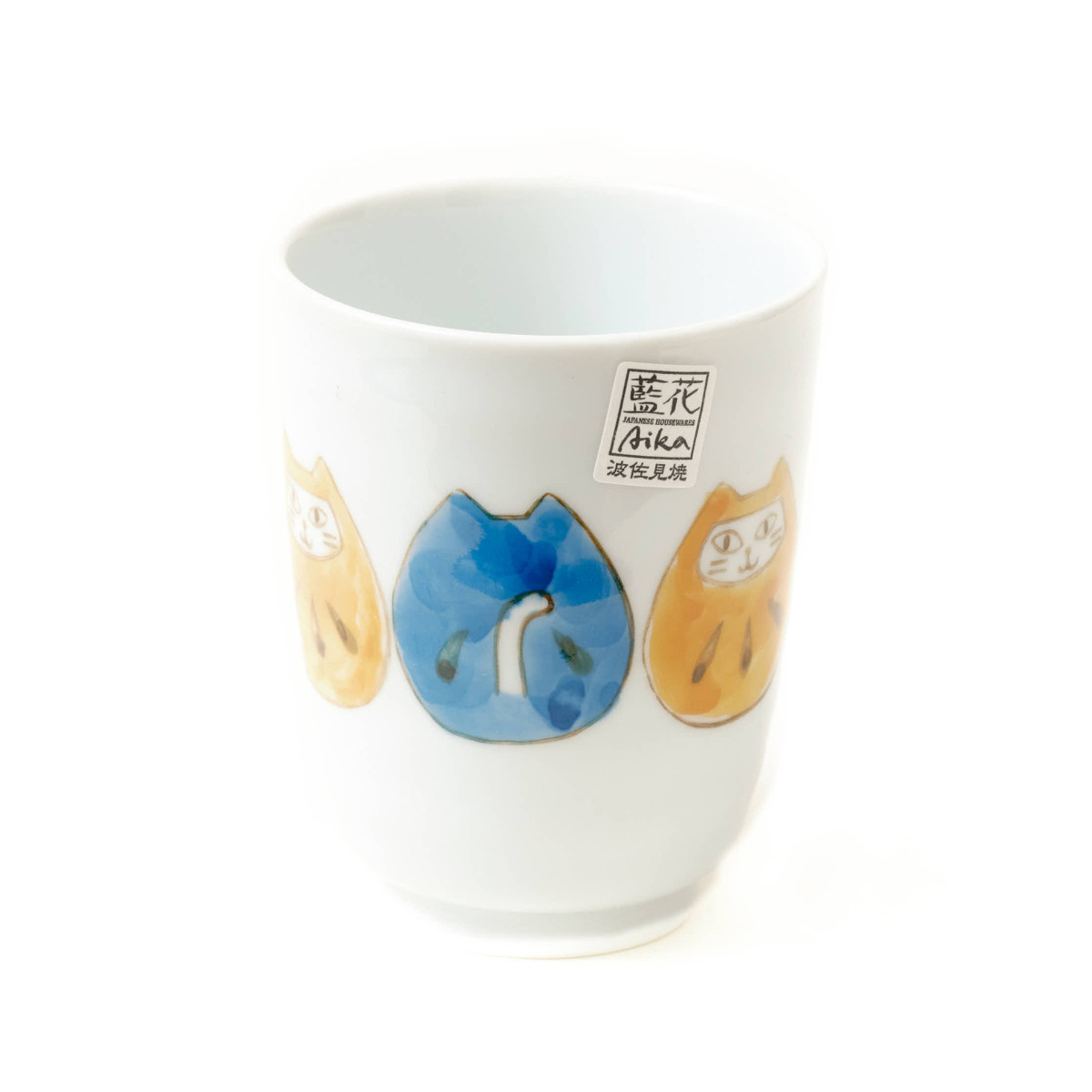 Japanese tea cup / cats